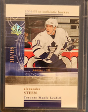 Upper Deck SP Authentic Alexander Steen RR28 Maple Leafs Serial /399 2004-05