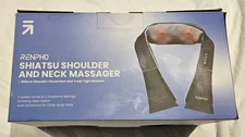 Renpho Shoulder & Neck Kneading Shiatsu and Heat Massager, RF-SNM060