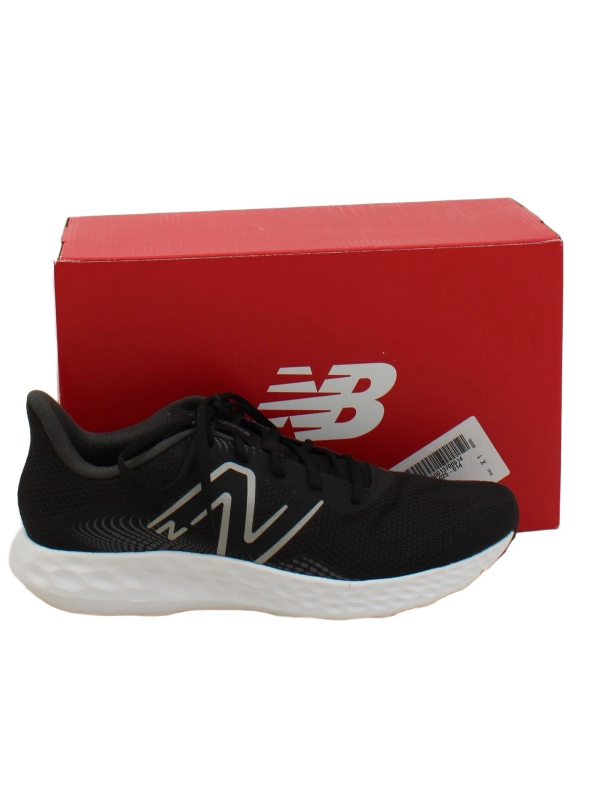 New Balance Scarpe da Ginnastica Uomo UK 12.5 Nero 100% Altre Sneaker