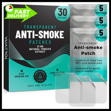 TOLEVITA Anti-Smoke Herbal Patches   21mg, 30 Patches for Reducing Cravings