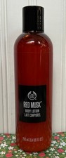 THE BODY SHOP RED MUSK BODY LOTION 8.4 oz RARE