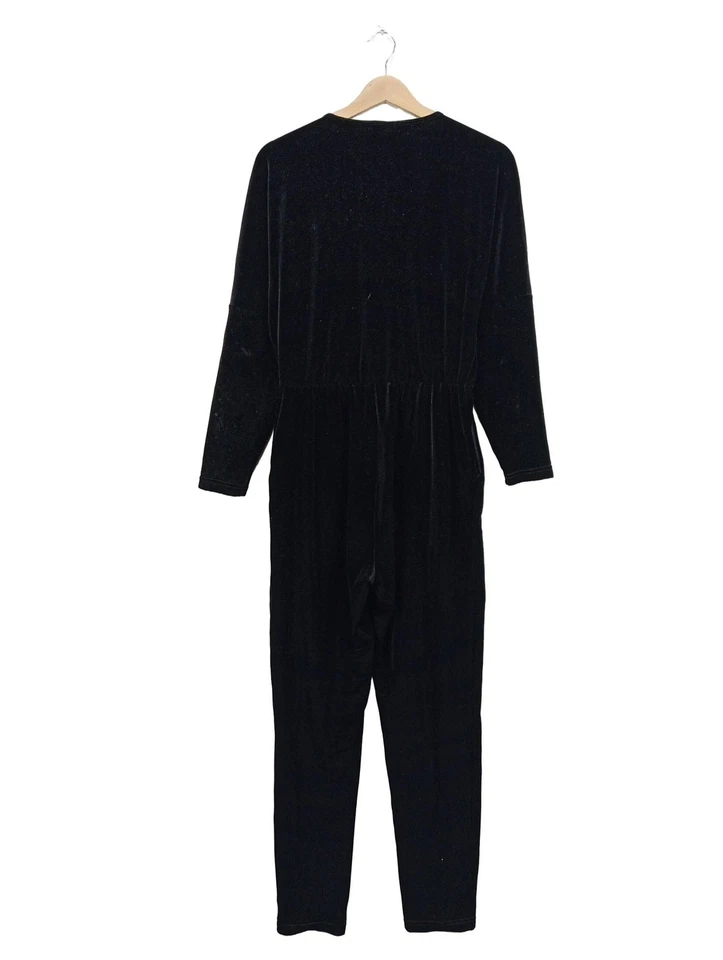 AMERICAN APPAREL Combinaison Dames Pantalon T EU 38 noir style décontracté - Photo 2/4
