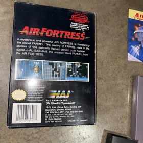 Air Fortress NES (TESTED/AUTHENTIC) Excellent Condition  Boxed Paperwork