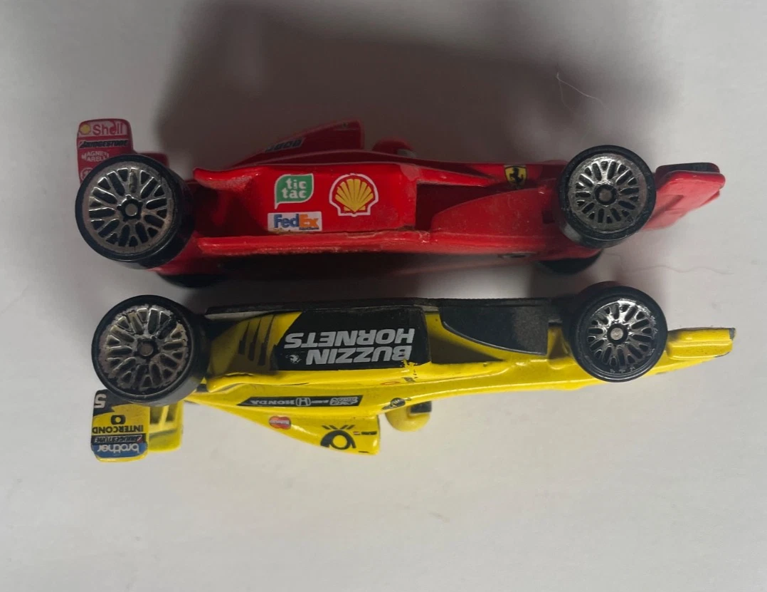 Hot Wheels Ferrari Michael Schumacher Diecast Formula 1 Cars for