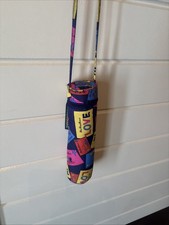 Vintage Designer Yves Saint Laurent Umbrella Pink/Blue W/case,"Showers Of Love".