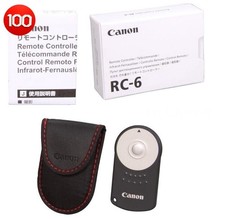 Canon RC 6 Remote Controller Wireless Shutter Release for 5D Mark IV, EOS M, T7i