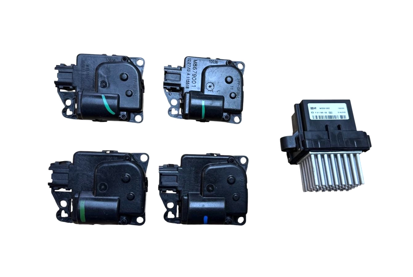 2016 MASERATI GHIBLI HVAC HEATER BLEND DOOR ACTUATOR MOTOR SET OEM