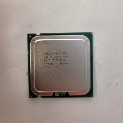 Intel Core 2 Duo E7500 CPU 2.93GHz 3MB 1066MHz LGA775 SLGTE Processor