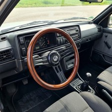 14 Real Wood Steering Wheel For Volkswagen Vw Beetle Vanagon Jetta Golf Mk1 Mk2