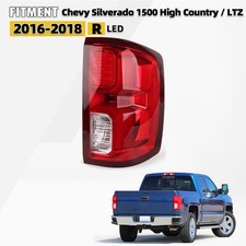 For 2016-2018 Chevy Silverado 1500 High Country Ltz Led Tail Light Right Rh