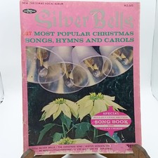 Vintage Sheet Music, Silver Bells Christmas Songs Hymns and Carols, 1953 Hansen