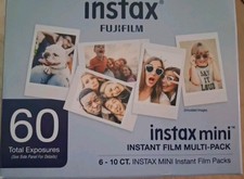 Fujifilm - instax mini - INSTANT FILM MULTI-PACK 60 Exposures Exp: 07/2027