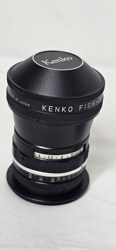 Kenko Fisheye Lens 180° Ultra Wide C-Mount 55mm Mount Adapter JAPAN - Picture 2 of 11