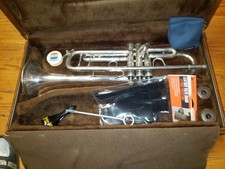Bach Stradivarius LT180S37 37 Lightweight Silver Trumpet--Chem Cleaned Serviced