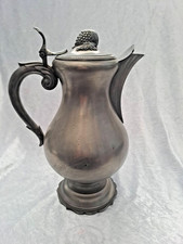 Zinnkanne mit Deckel von Royal Holland Pewter, ca. 27,5 cm hoch