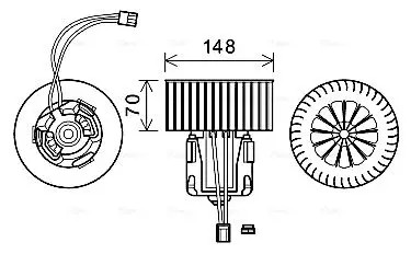 Ava Clever Choice Ventilatore Abitacolo Bw8540 - Immagine 3