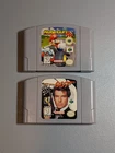 Mario Kart 64 + GoldenEye 007 (Nintendo 64 N64) Authentic - Cartridges Only