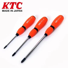 KTC Tool Phillips JIS Screwdriver Set #3 #2 #1 P3x150 P2x100 P1x75 made in japan