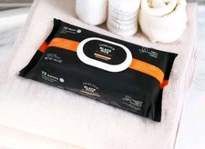 Perlier Black Rice PLATINUM Cleansing Wipes 72 ct SEALED