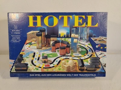 MB Brettspiel: Hotel - Blaue Edition 1993 - Vollständig mit Larternen!!! - Bild 1 von 4