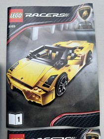 LEGO Racers Lamborghini Spyder 2in1 Coupe 8169 Ages 9-14
