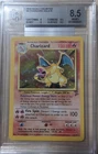 2000 Base 2 Unlimited Charizard Holo BGS 8.5 NM-MT+