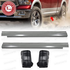 Rocker Panels Cab Corner For 09-18 Dodge Ram 1500 2500 3500 Extended Quad Cab