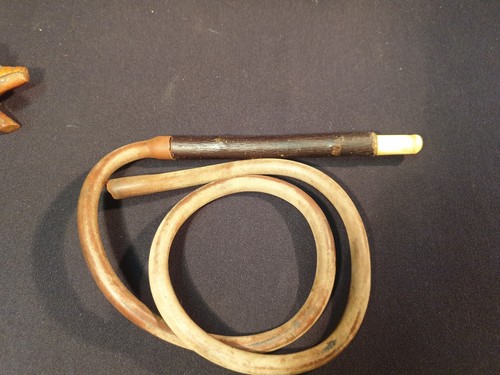 Ancienne rare pipe zoomorphe cochon aux Yeux Bleu "Bruyère WW1 poilu" - Foto 20 di 20