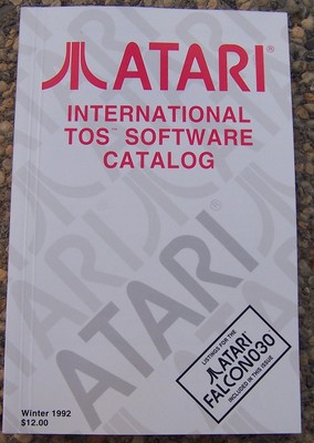 INTERNATIONAL TOS Software Catalog Atari 1040 ST/TT/Stacy/Mega/STE/Falcon NEW
