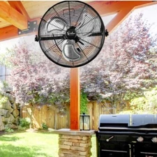 18 Inch Wall Mount Fan 3 Speed Ventilation Metal Fan for Warehouse High Velocity