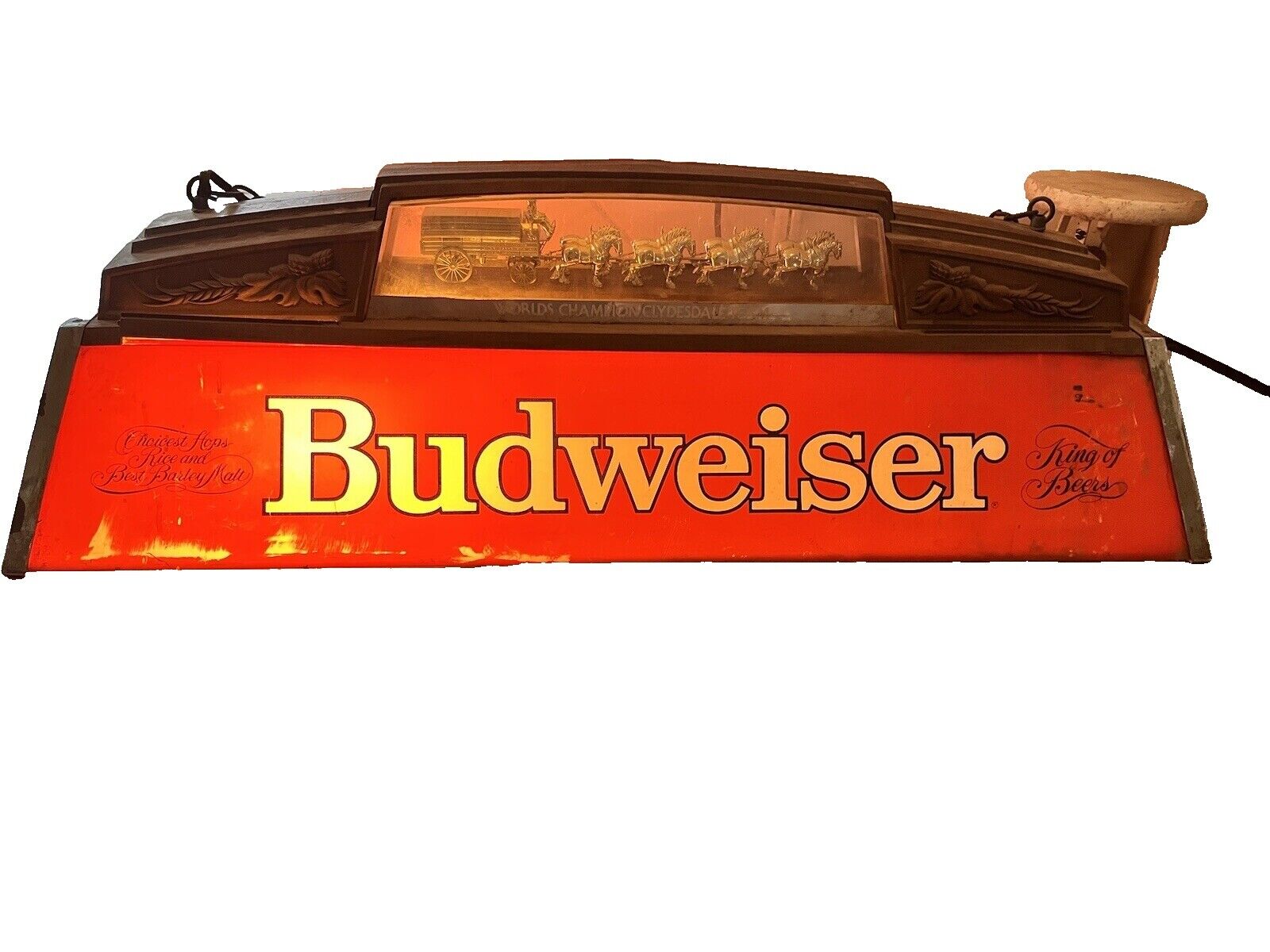 Budweiser Pool Table Light | eBay Budweiser Pool Table Light | eBay