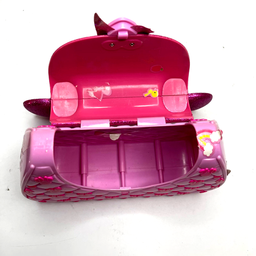 Disney Minnie Mouse Pink Glitter Plastic Purse London UK Disney Store - Picture 8 of 11
