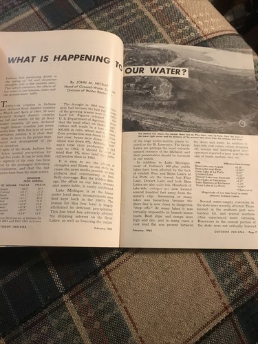 Vintage February 1965 Outdoor Indiana Magazine - Picture 3 of 6