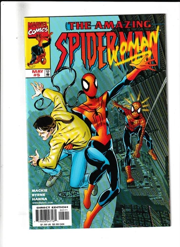 AMAZING SPIDER-MAN #5 (Marvel 1999) 1st Mattie Franklin as Spider-Woman NM 9.4
