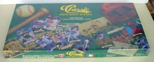 NEW 1987 Classic Major League Baseball Board Game Sealed Bo Jackson RC