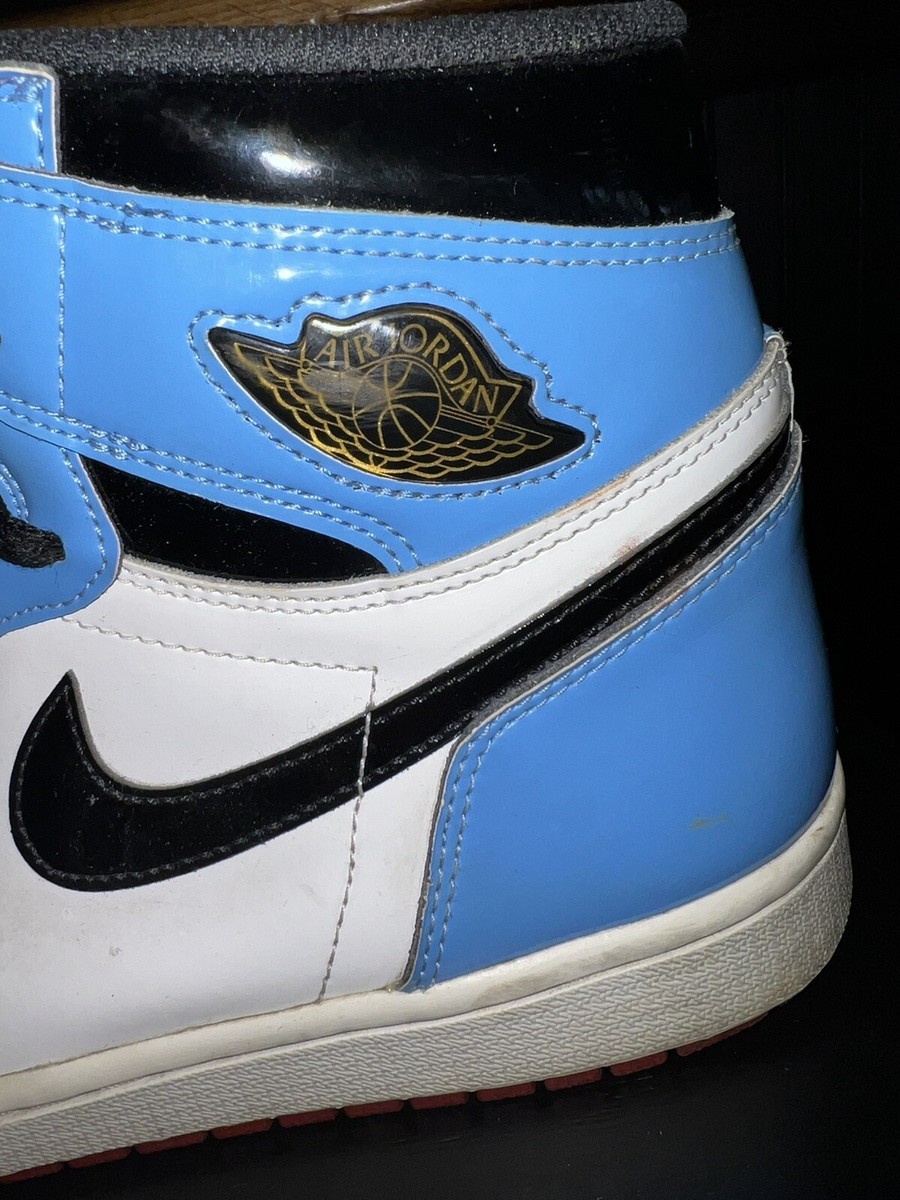 NIKE AIR JORDAN 1 HIGH OG FEARLESS サイズ10 Nike Air Jordan 1 Zoom Fearless Sneakers Sz 10 Icy