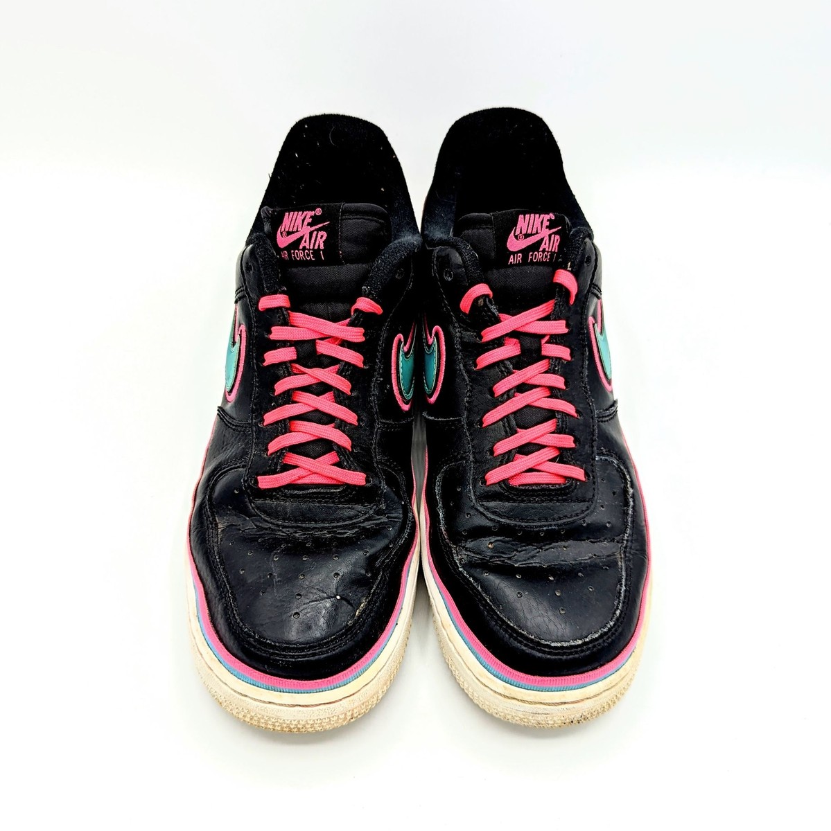 air force 1 low sport nba black blue gale laser fuchsia