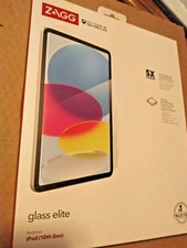 ZAGG InvisibleShield Glass Elite Screen Protector for iPad 10th Generation New