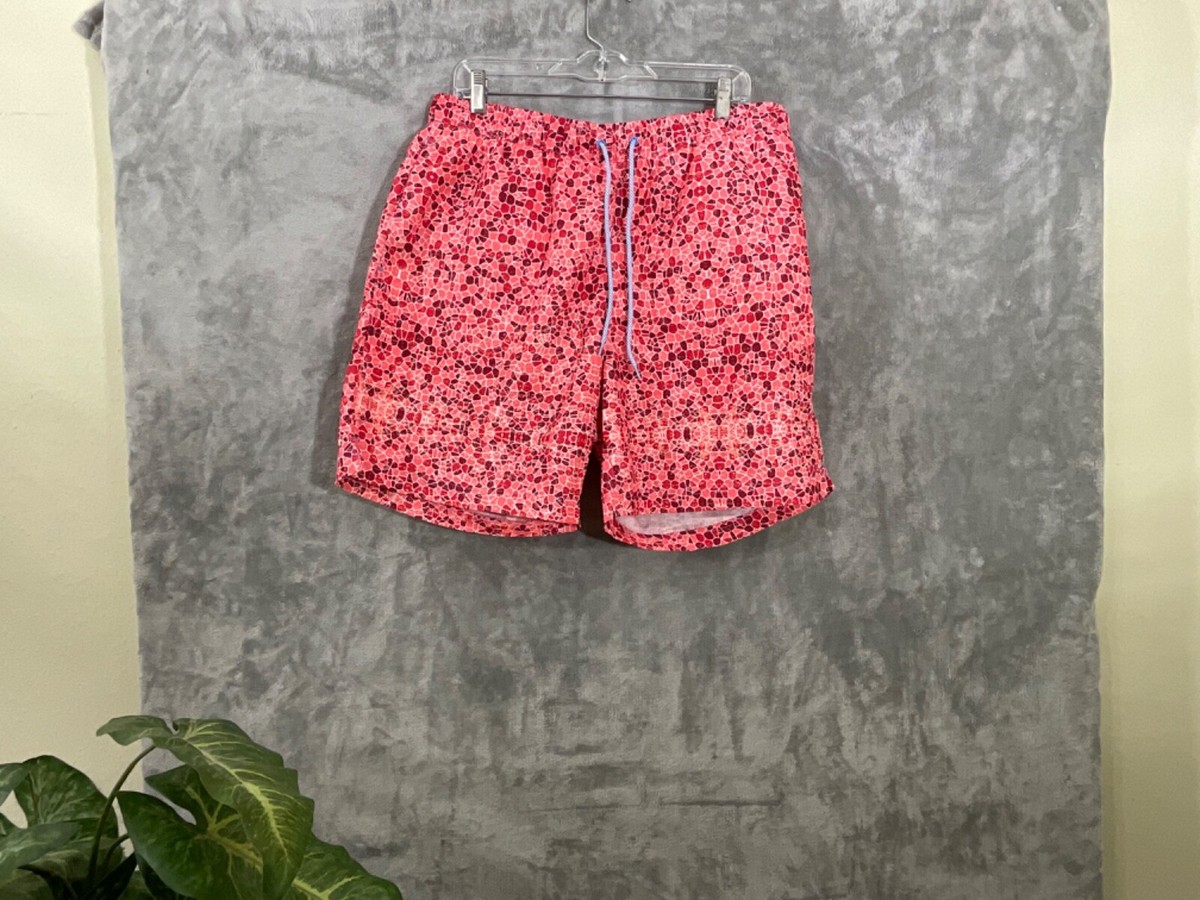 トランクス NWT Taylor Byrd swim trunks Mens size XL multicolor coral Mesh