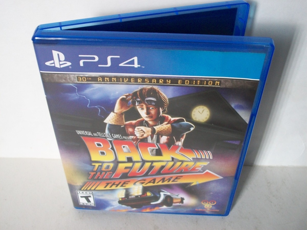 Back to The Future Case Only NO GAME PS4 PlayStation 4 Telltale