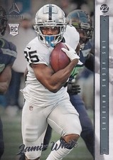 2022 Panini Chronicles Luminance Rookies #210 - Zamir White (RC) - LV Raiders