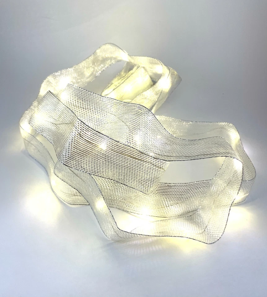 *NUEVO* 10 FT 30 LED 1.5' Ancho Cinta de Malla Plana Luces LED Secuenciales Foto 3 de 4