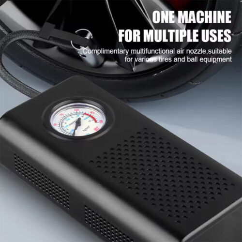 Handheld Air Pump Multifunctional Portable Bike Pump for Motorbike Auto Bicycle - Picture 7 of 13
