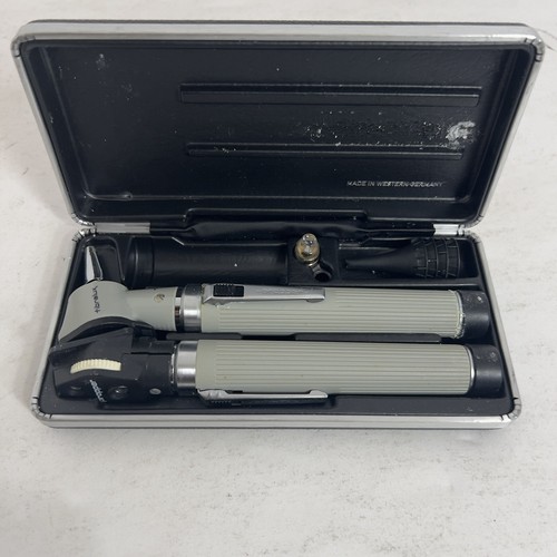 Vintage Propper Plus Fibralux Pocket Otoscope & Ophthalmoscope Ears-Eyes - 第 1/6 張圖片