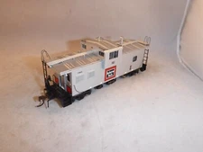 Athearn GENESIS HO FW&D ICC Caboose CU Silver "Burlington" #161    DCC-NCE SOUND