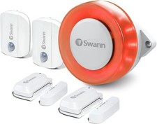 Image of SWANN SWIFI-ALARMKITA Security Alert Kit Siren PIR Motion Window Door Sensor