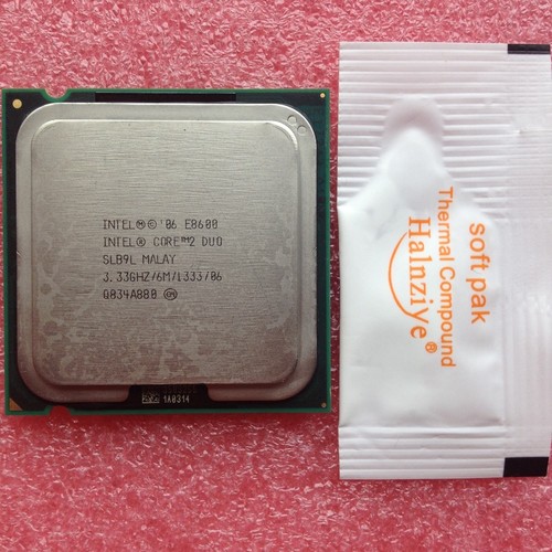 Intel Core 2 Duo E8600 3.33Ghz 1333 SLB9L Socket 775 L2=6MB Grease - Afbeelding 1 van 2