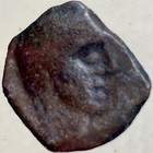 Turdetani People Rare Ancient Celtic Coin 100 Bc - 27 Bc Obulco Iberian Genuine