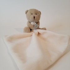 Doudou et Compagnie Teddy Bear Security Blanket Baby Lovey Plush Small Paris