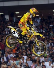 Ryan Dungey Motocross Suzuki Rider Color 11x14 Photo #1